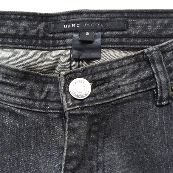 Marc Jacob's Y2K Stonewash Black Jeans- Sz. 2 - Picture 7 of 7